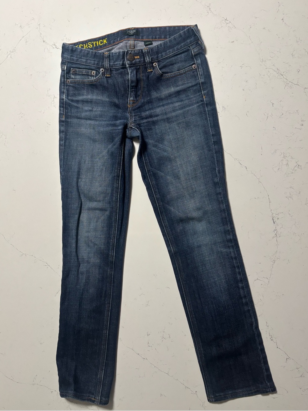 J. Crew Straight Leg Women’s Jeans - Dark Blue Wash